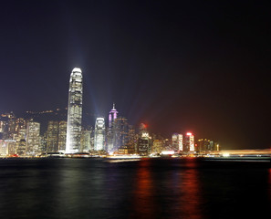 Fototapeta premium Hong Kong night view