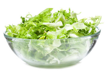 salad with greens