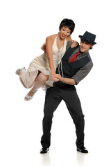 Couple dancing