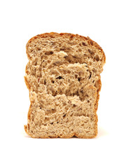 Bread on a white background