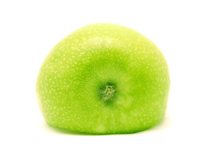 green apple isolated on white