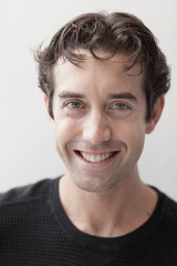 Fototapeta premium Handsome man smiling