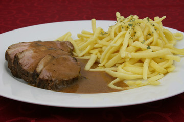 Entenbrustfilet mit Spätzle