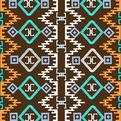 Background with ethnic ornaments