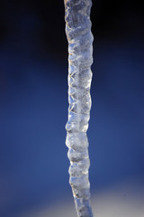 Icicle close up