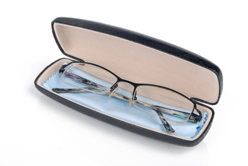 Glasses in case