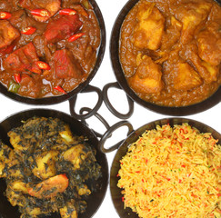 Indian Curry Food & Rice