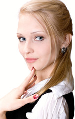 Beautiful young woman