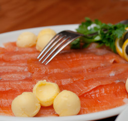 Seafood arrangement