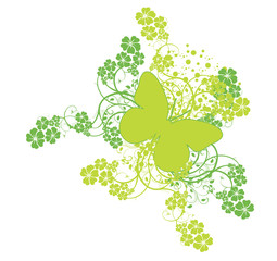 papillon ecolo vert © bordeur