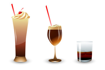 ice cream and shake