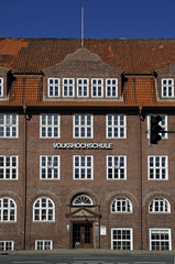 Fototapeta premium VHS-Gebäude in Cuxhaven