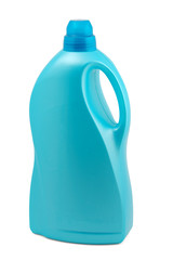 Plastic bottle with cleaner