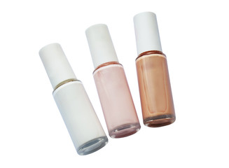 Obraz premium nail polish set for french manicure