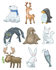cartoon animal icon