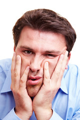 Manager mit Burnout-Syndrom