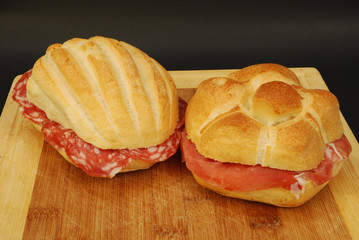 Panini (salame e prosciutto) 004