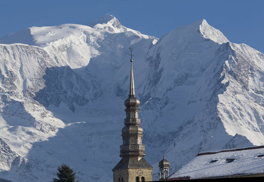 clocher de Combloux