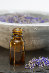 Obraz na płótnie Canvas Wellness care products lavender