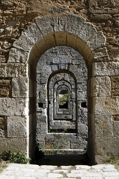 Voute de pont en pierre