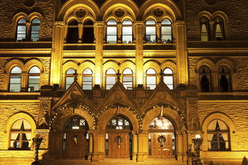 Obraz premium Historic building in downtown of Columbus