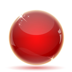 red crystal ball