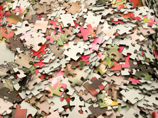 Fototapeta premium Puzzle pieces
