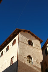 Fototapeta na wymiar Palazzo medioevale