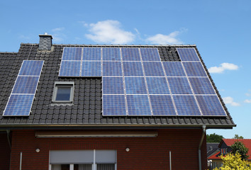 Naklejka premium Solardach