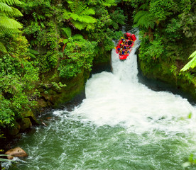 White water rafting