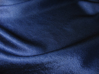 Fototapeta na wymiar ciemny niebieski jedwabiu