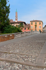 Fototapeta na wymiar View of Vicenza, Italy