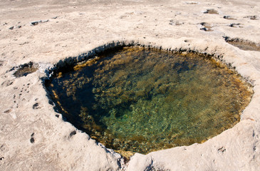 pond of water in Patagonia.