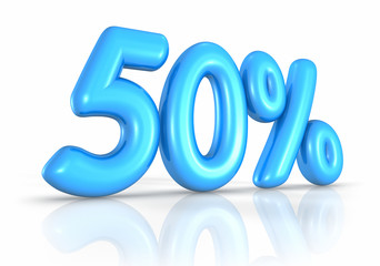 Balloon Fifty Percent