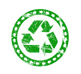 Vector recycle sign