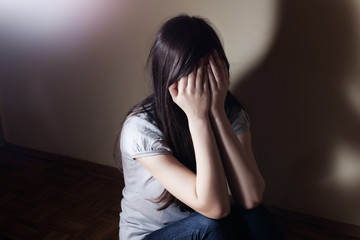 depressed teenager