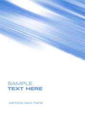 abstract blue wind