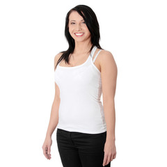 Fototapeta premium Portrait of a happy young woman