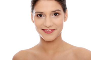 Obraz premium Beautiful young caucasian woman