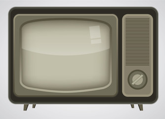 Retro TV illustration