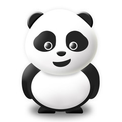 Naklejka premium Panda