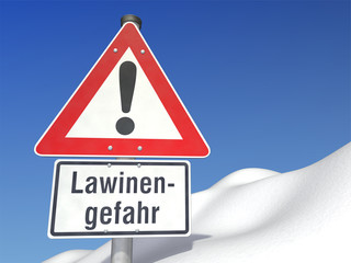 Achtung Lawinengefahr!