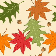 autumn seamless background