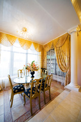 table in modern flat