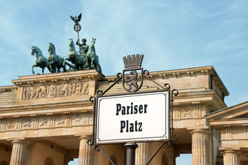 Pariser Platz in Berlin