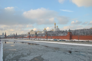 Obraz premium Кремлёвская набережная Kremlin Embankment