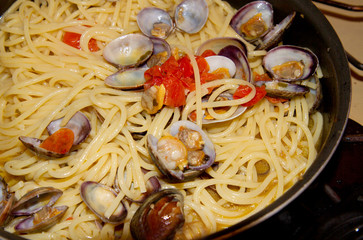 spaghetti alle vongole