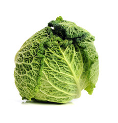 Fototapeta premium Head of Cabbage