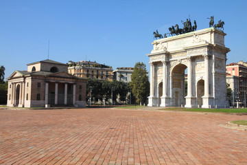 Obraz premium Milan - Arch of Peace