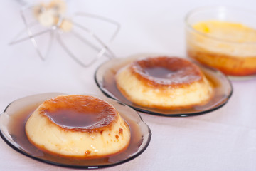 Vanilla flan
